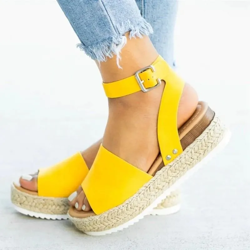 Sandália Plataforma Palha - Imagem 8