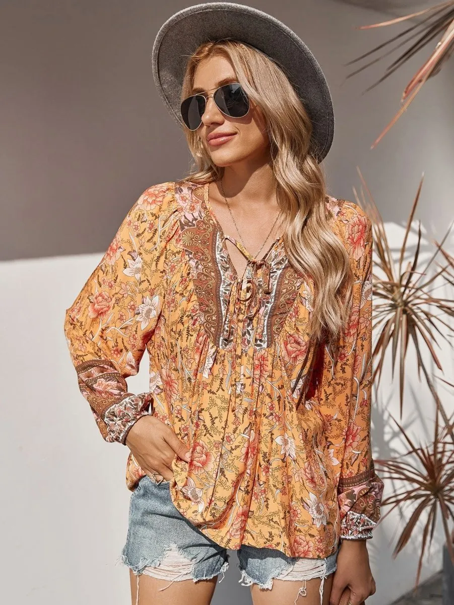 Bata Floral Boho Chic