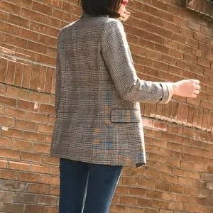 Blazer Xadrez Retrô