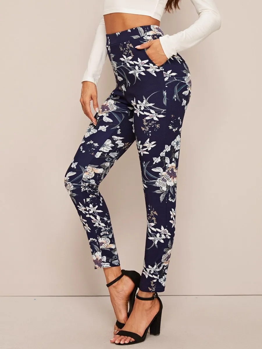 Calça Skinny Estampa Floral - Imagem 3