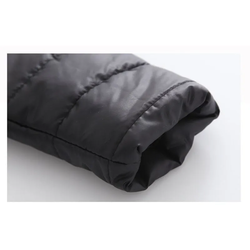 Casaco Acolchoado Preto - Imagem 9