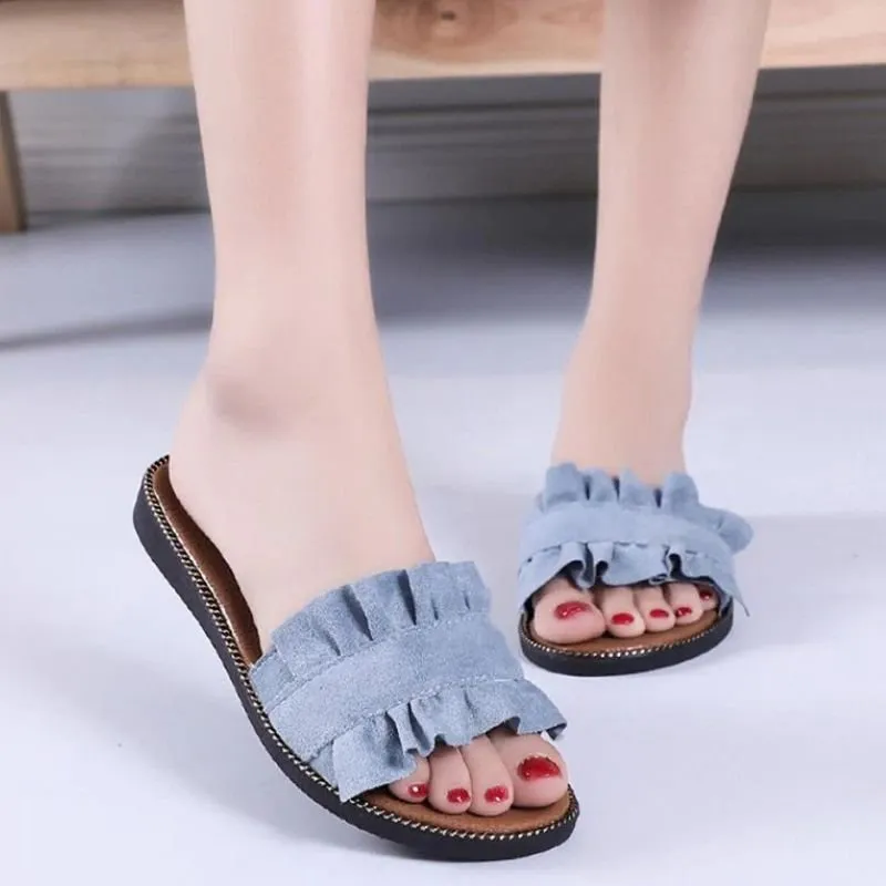 Rasteira Detalhe Plissado - Imagem 4