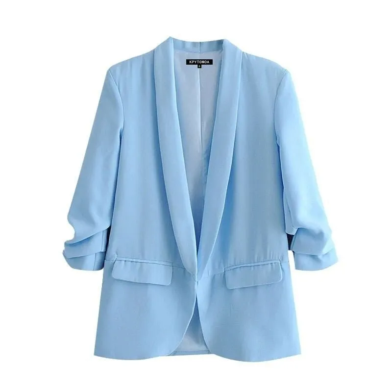 Blazer Manga Plissada - Imagem 3