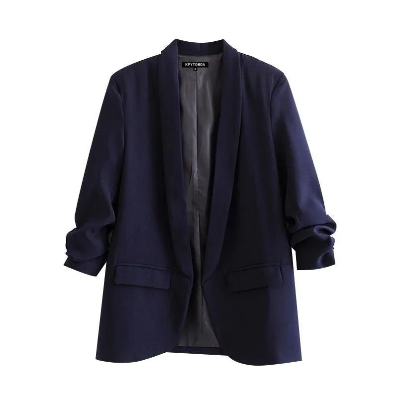 Blazer Manga Plissada - Imagem 4