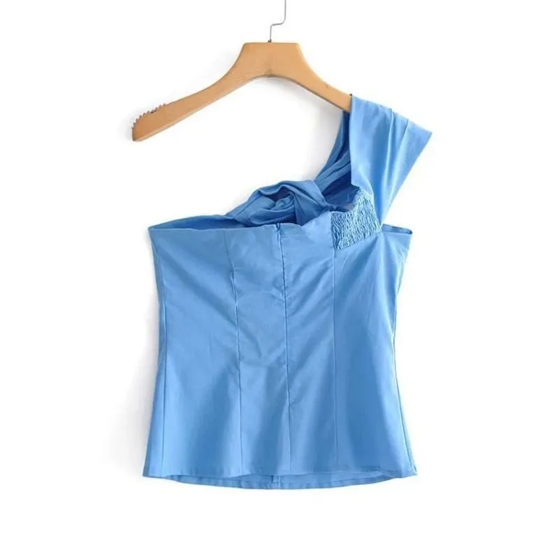 Blusa Blue Sem Mangas - Imagem 9