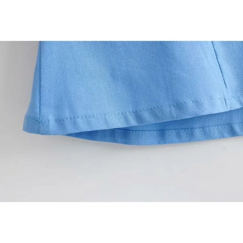 Blusa Blue Sem Mangas - Imagem 5