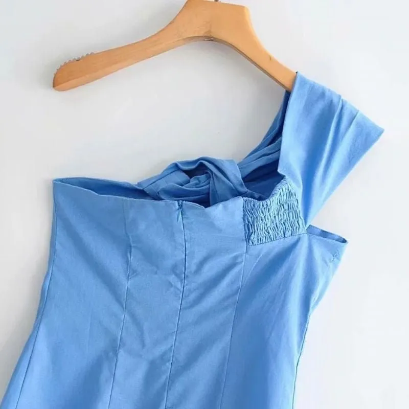 Blusa Blue Sem Mangas - Imagem 4