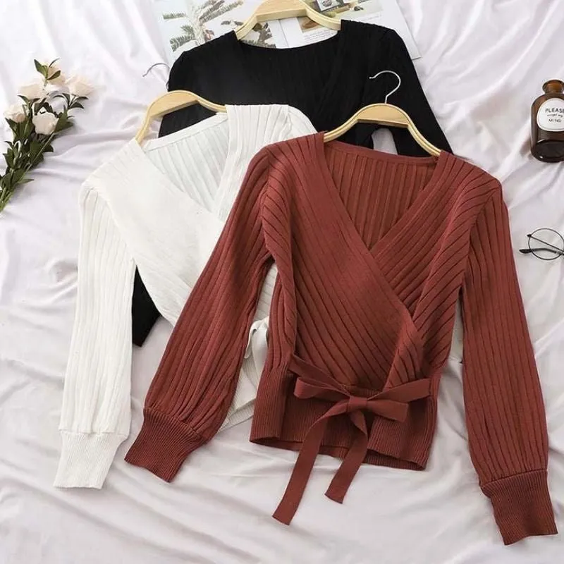 Blusa Transpasse Acinturada - Imagem 7