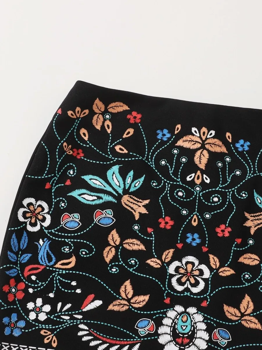 Saia Floral Boho - Imagem 5