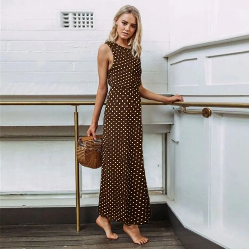 Vestido Maxi Poá Acinturado - Imagem 7