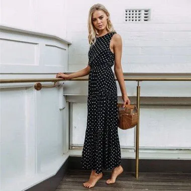 Vestido Maxi Poá Acinturado - Imagem 5