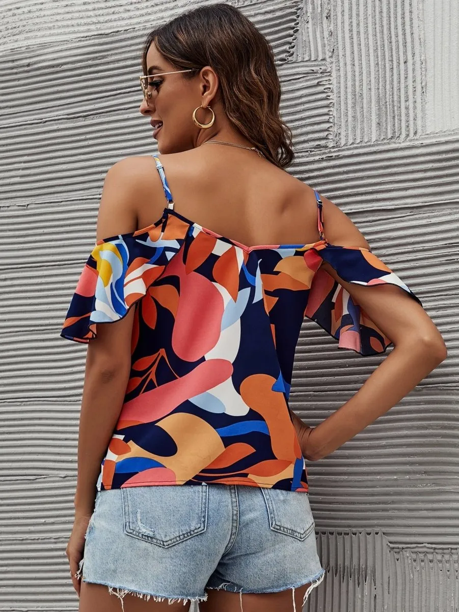 Blusa Plants Off Shoulder - Imagem 4