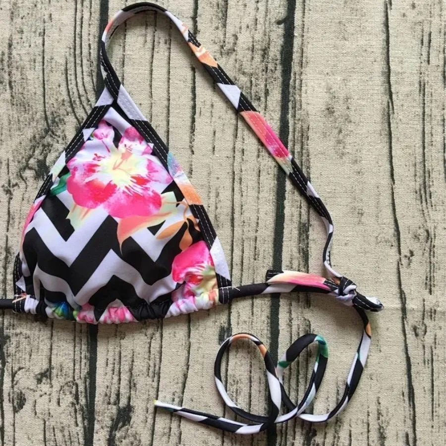 Biquíni Geometric Floral - Imagem 5