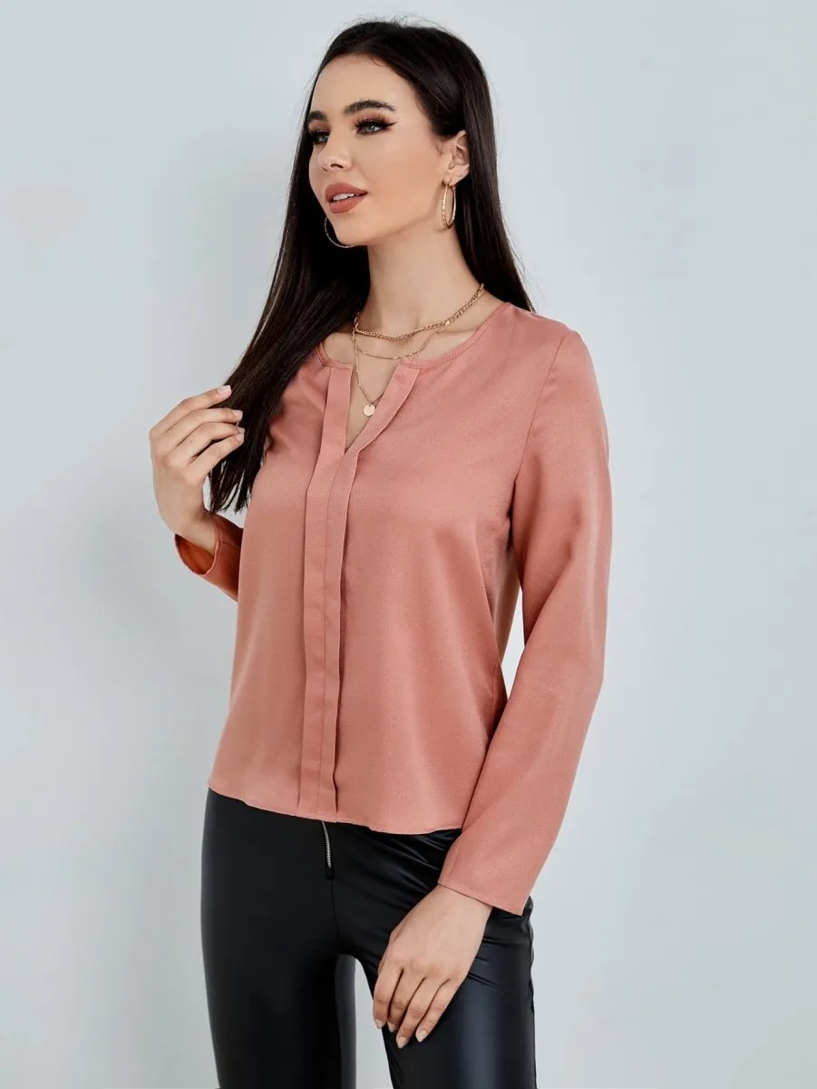 Blusa Elegante Manga Longa - Imagem 36