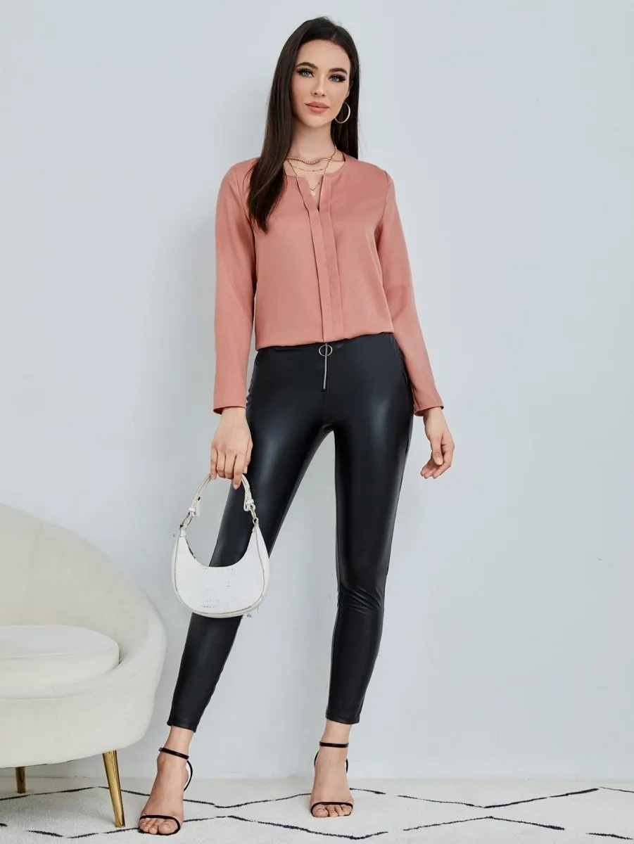 Blusa Elegante Manga Longa - Imagem 37