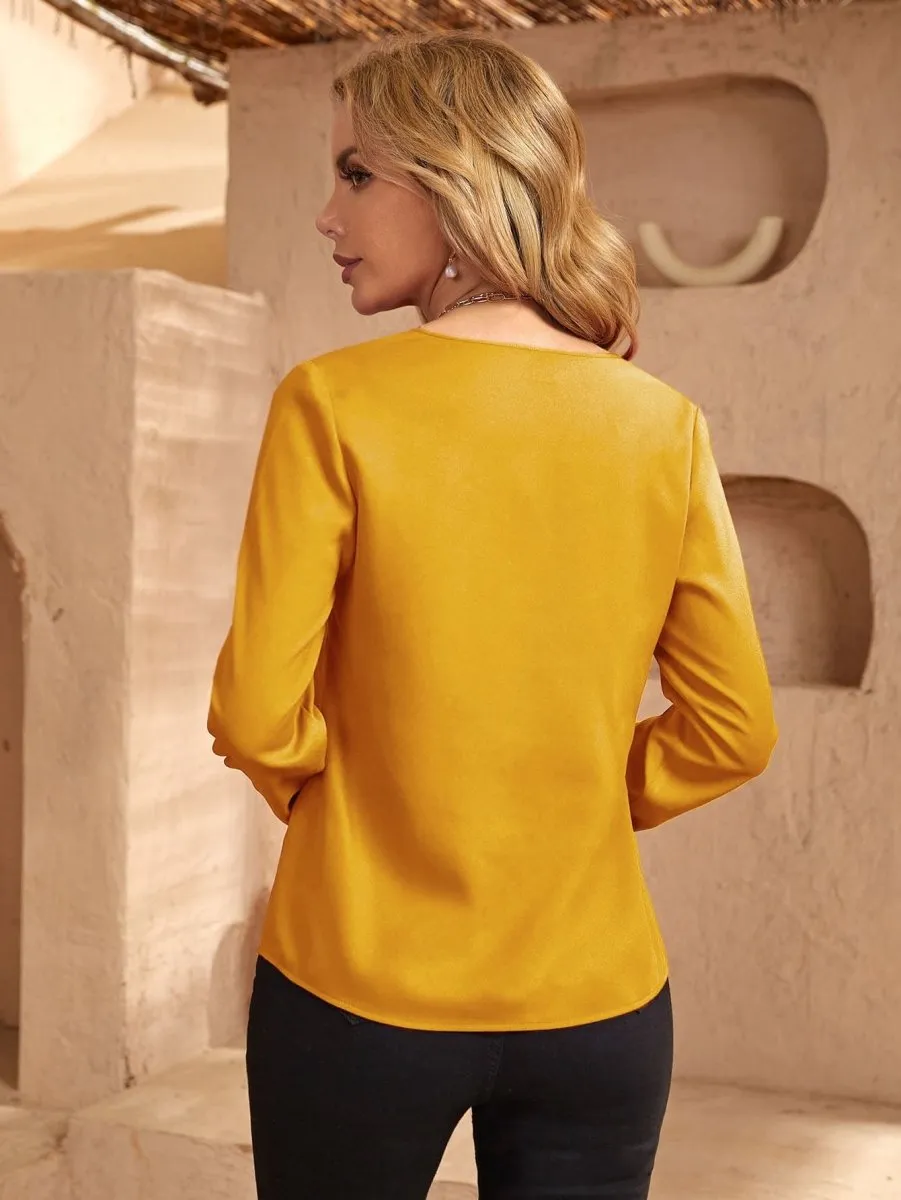 Blusa Elegante Manga Longa - Imagem 30