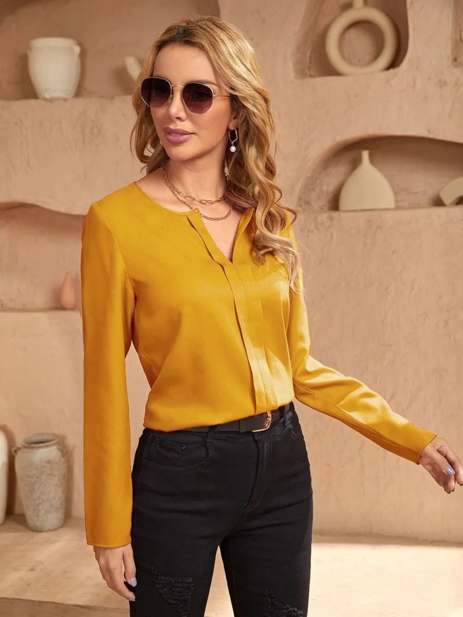 Blusa Elegante Manga Longa - Imagem 28