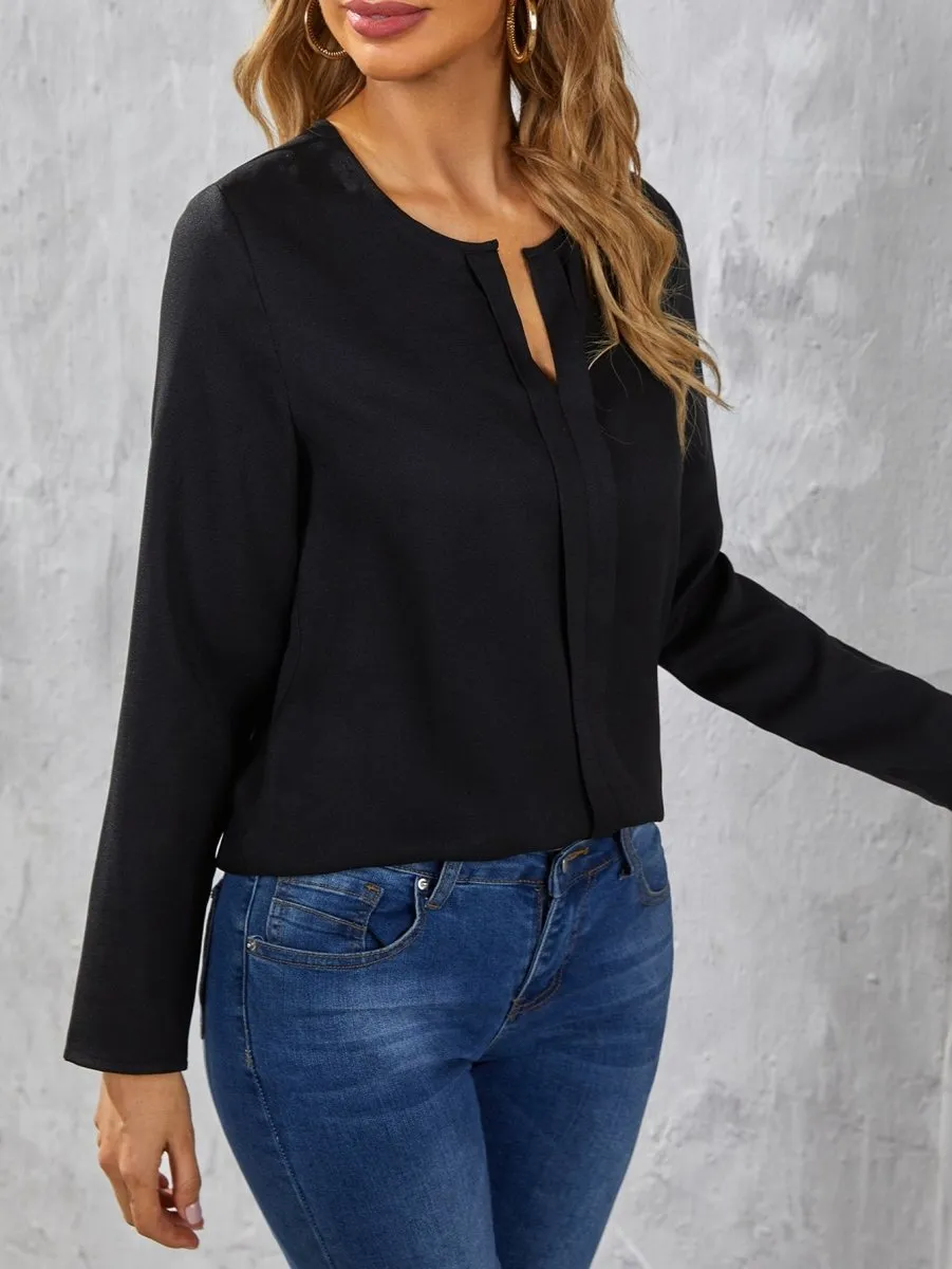 Blusa Elegante Manga Longa - Imagem 23