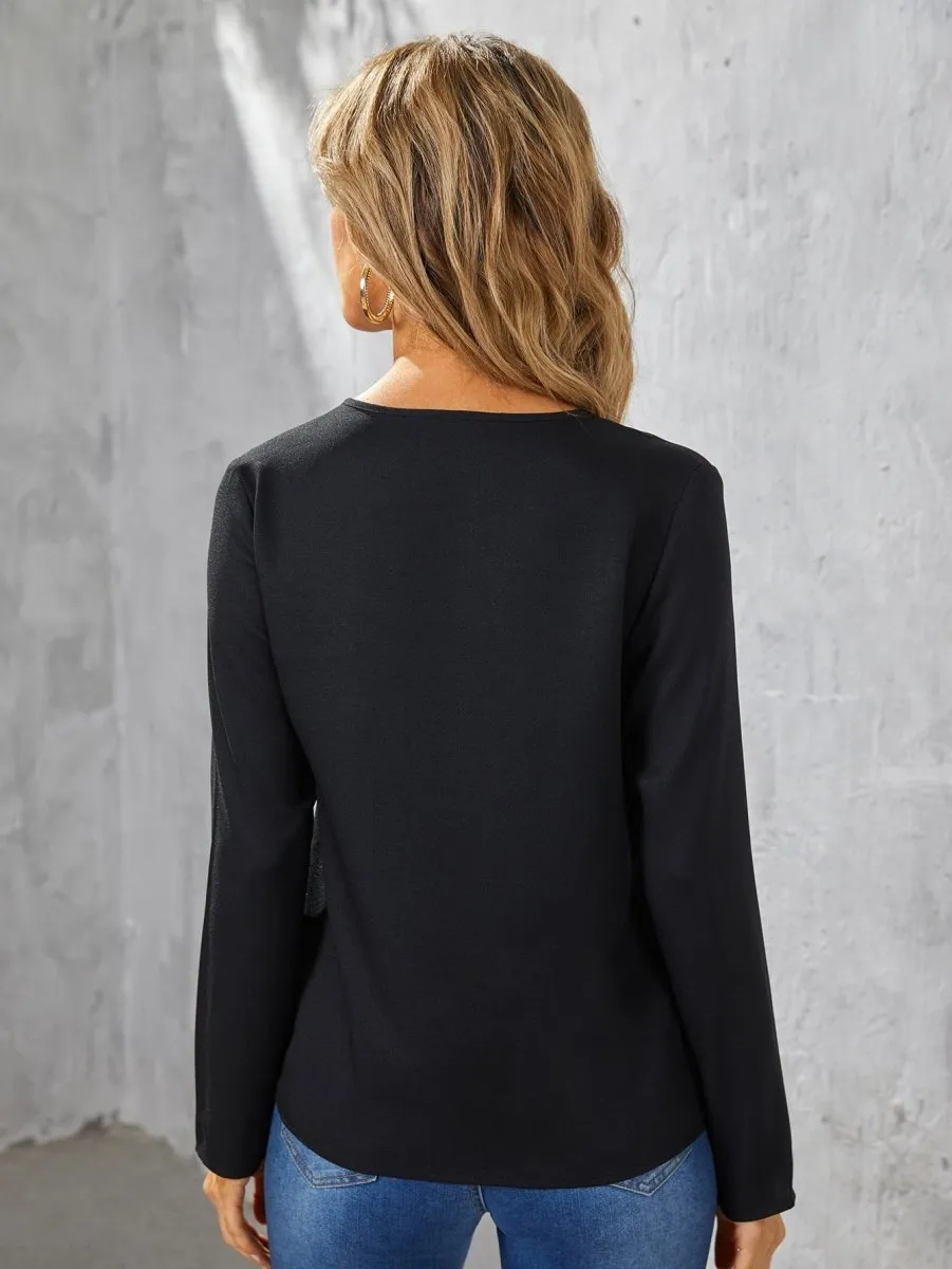 Blusa Elegante Manga Longa - Imagem 24