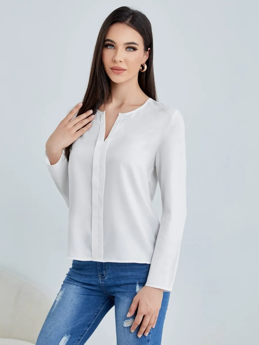 Blusa Elegante Manga Longa - Imagem 18