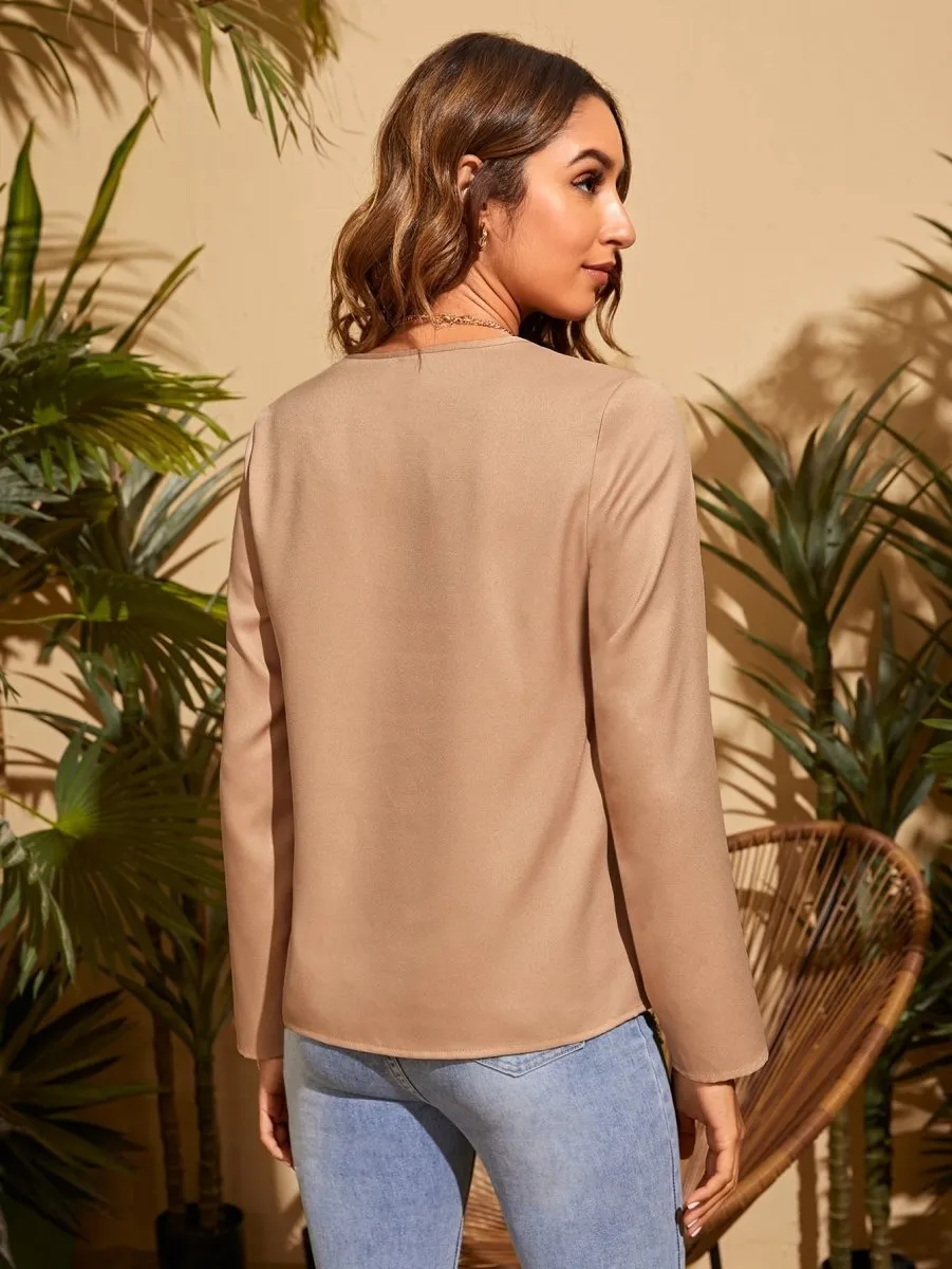 Blusa Elegante Manga Longa - Imagem 15