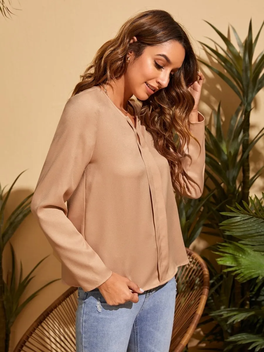 Blusa Elegante Manga Longa - Imagem 11