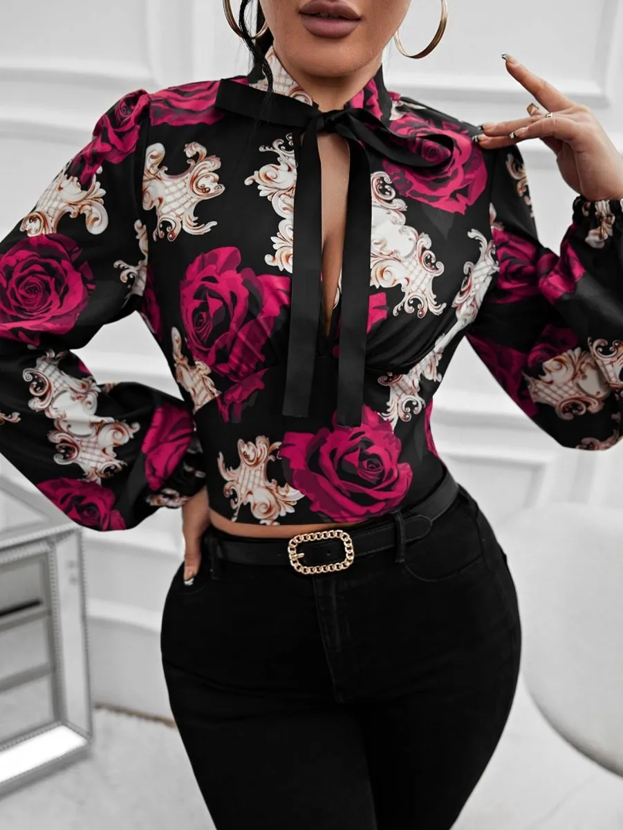 Blusa Estampada Rosas - Imagem 24