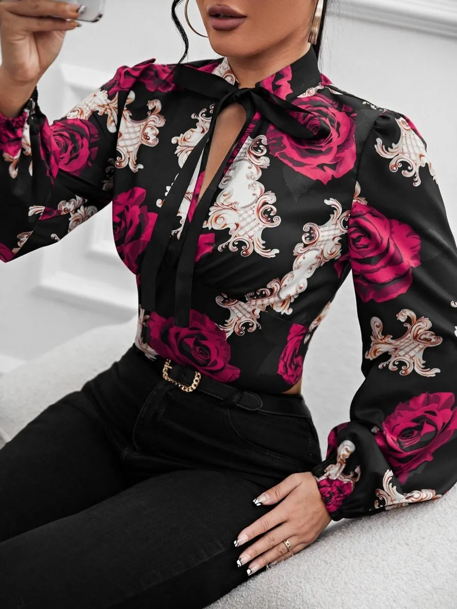 Blusa Estampada Rosas - Imagem 25