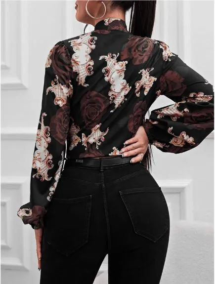 Blusa Estampada Rosas - Imagem 22