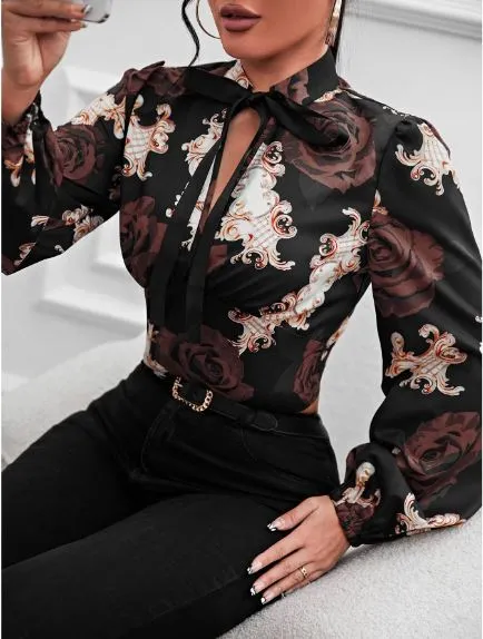 Blusa Estampada Rosas - Imagem 20