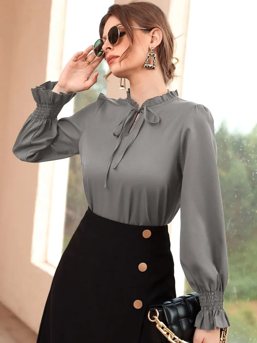 Blusa Laço Manga Longa - Imagem 3