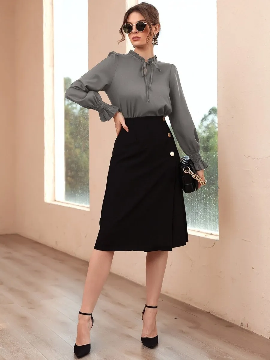 Blusa Laço Manga Longa - Imagem 7