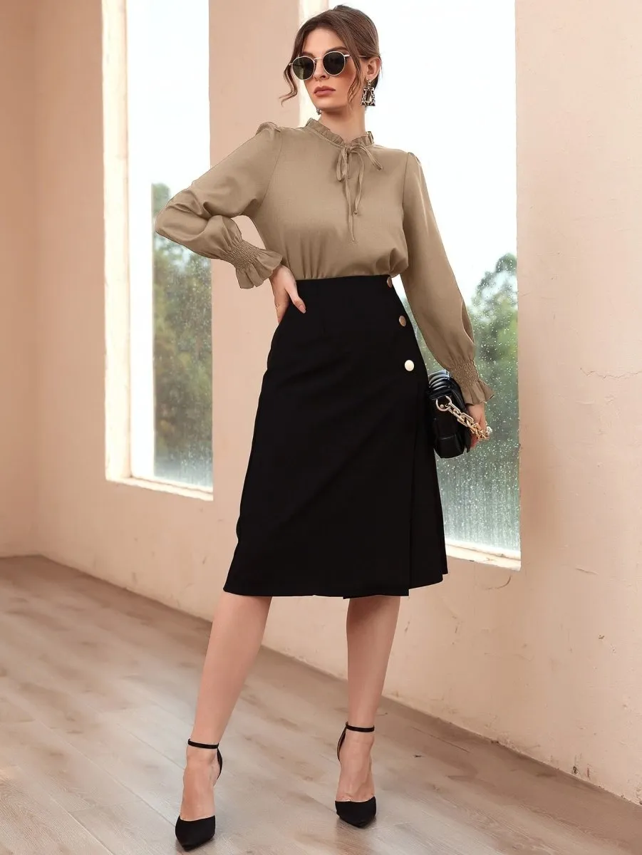 Blusa Laço Manga Longa - Imagem 39