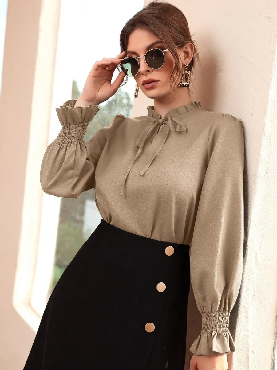 Blusa Laço Manga Longa - Imagem 38