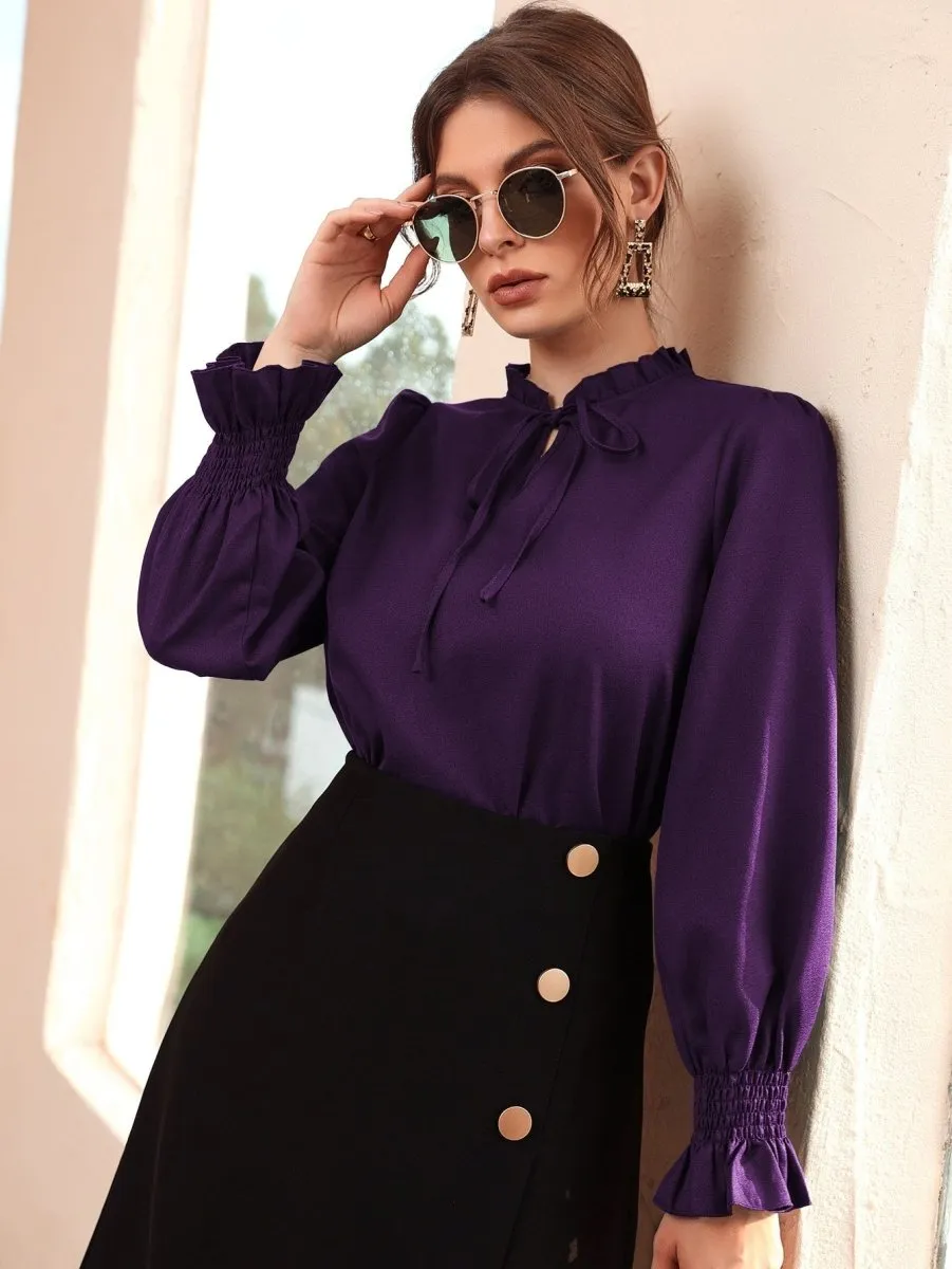 Blusa Laço Manga Longa - Imagem 36