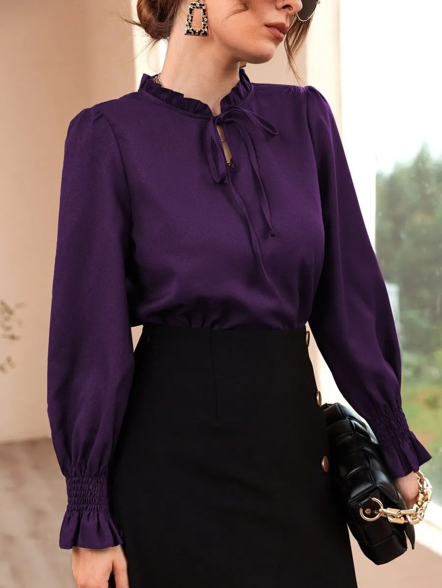 Blusa Laço Manga Longa - Imagem 32