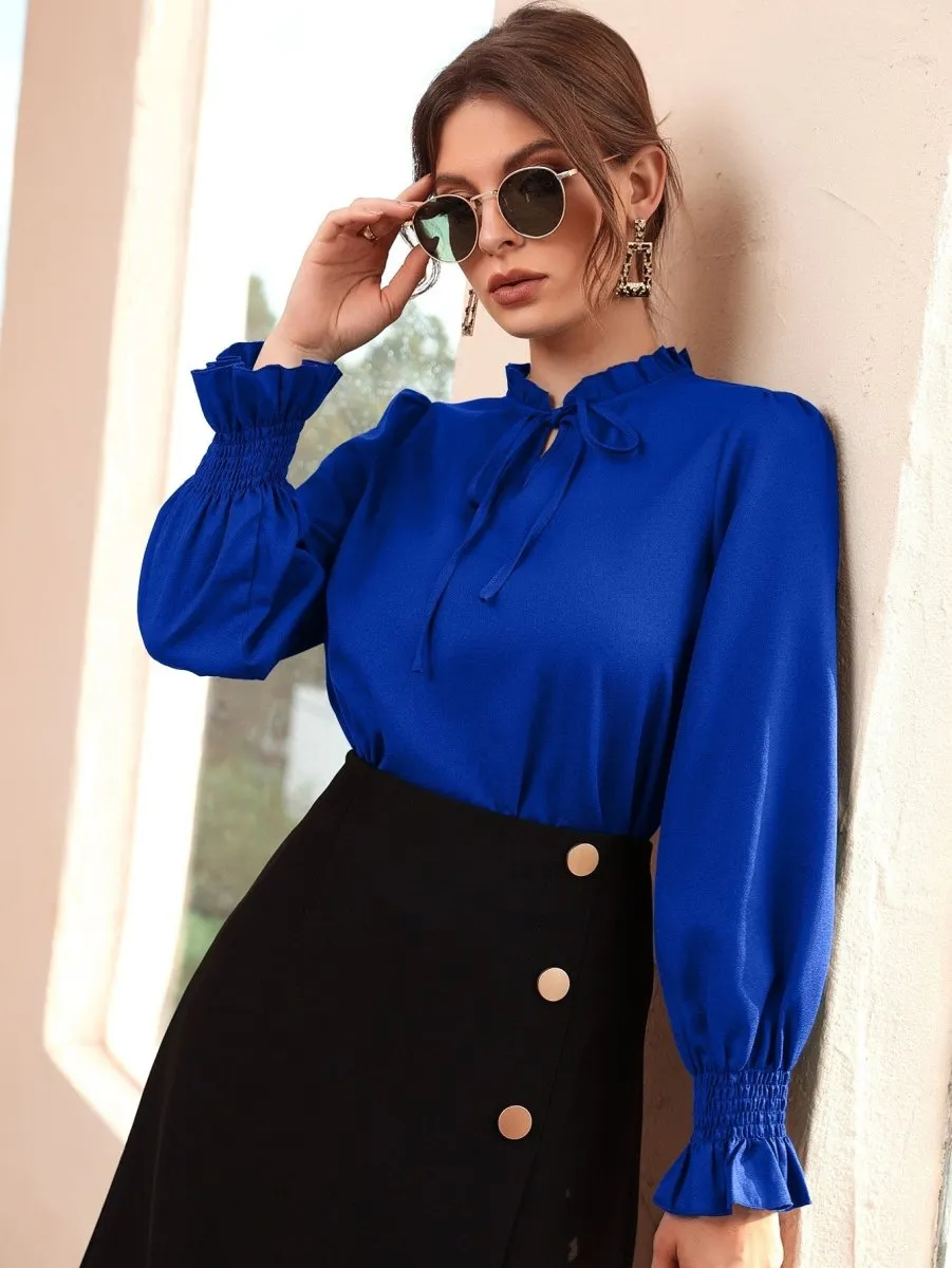 Blusa Laço Manga Longa - Imagem 24