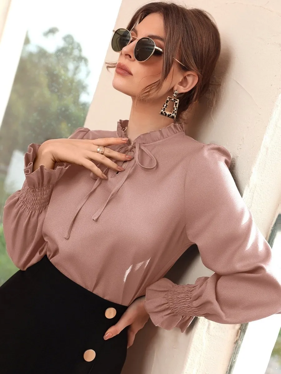 Blusa Laço Manga Longa - Imagem 22