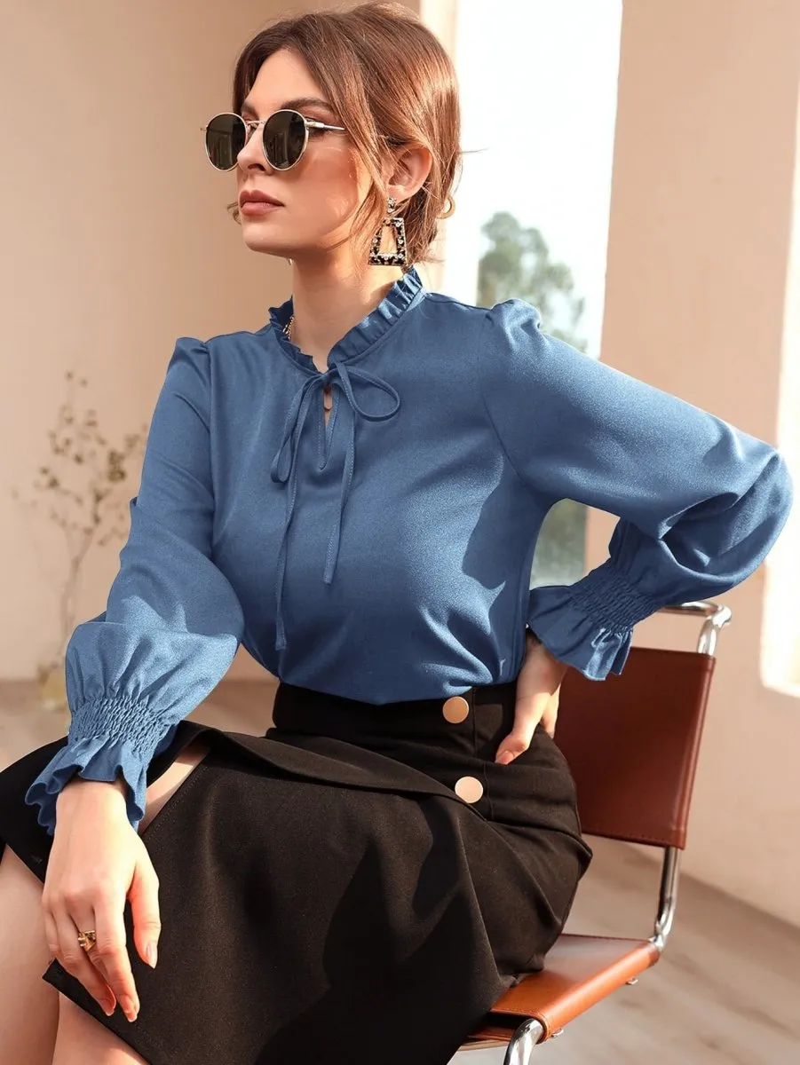 Blusa Laço Manga Longa - Imagem 13