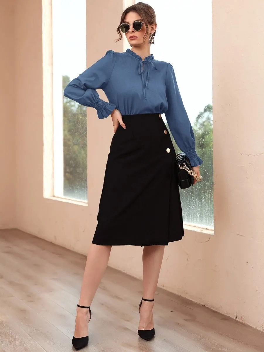 Blusa Laço Manga Longa - Imagem 9