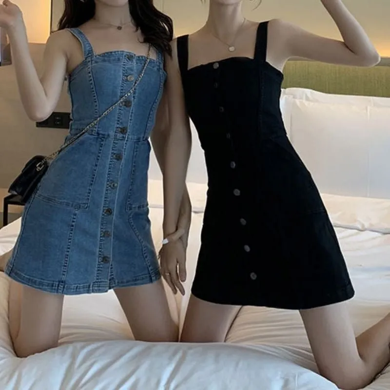 Vestido Jeans Tubinho - Imagem 2