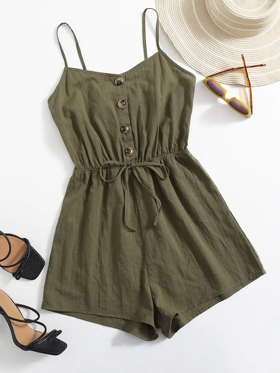 Macaquinho Boho Botões