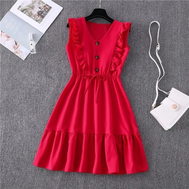 Vestido Solto com Babados - Imagem 2