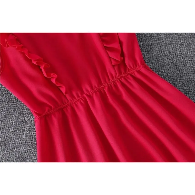 Vestido Solto com Babados - Imagem 4