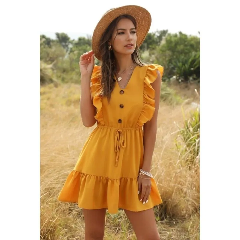 Vestido Solto com Babados - Imagem 5