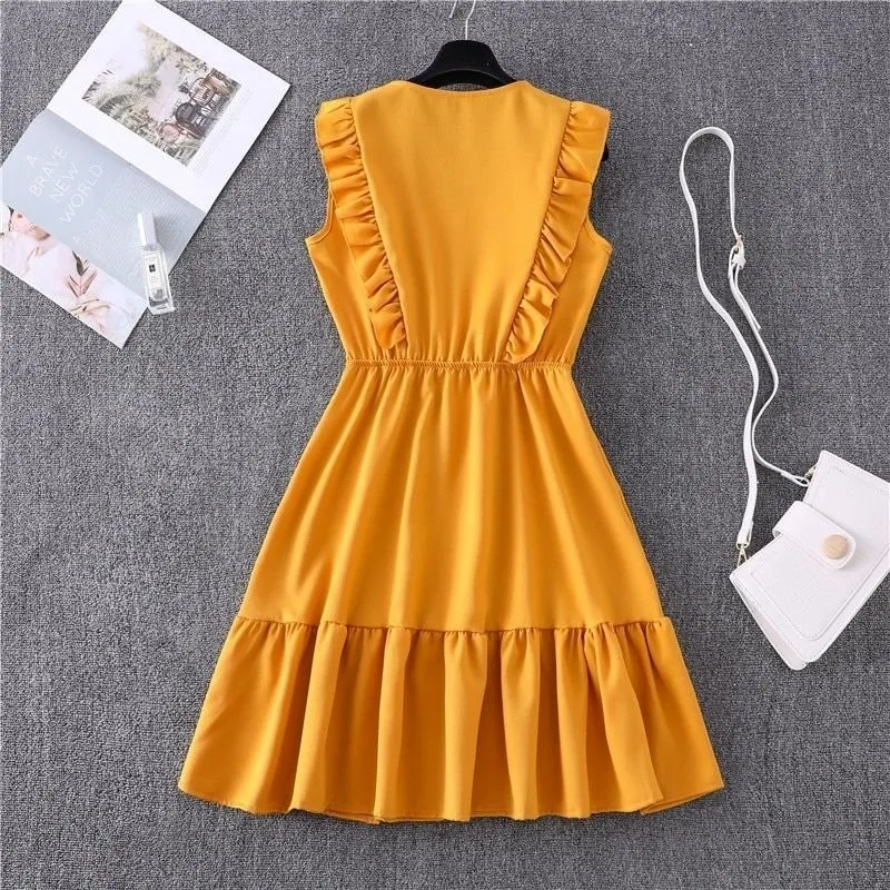 Vestido Solto com Babados - Imagem 6