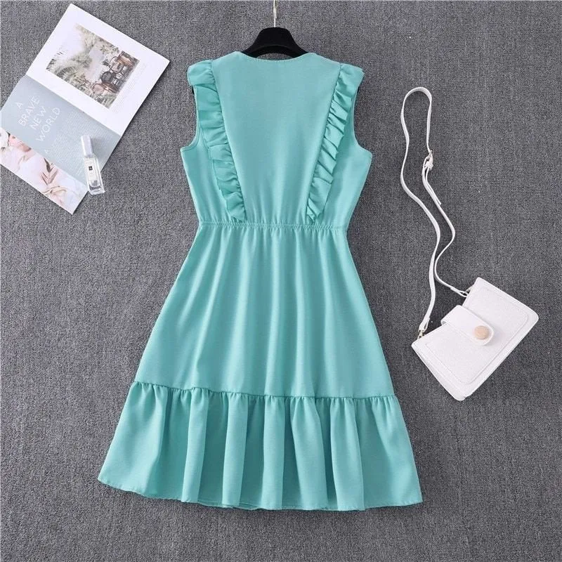 Vestido Solto com Babados - Imagem 10