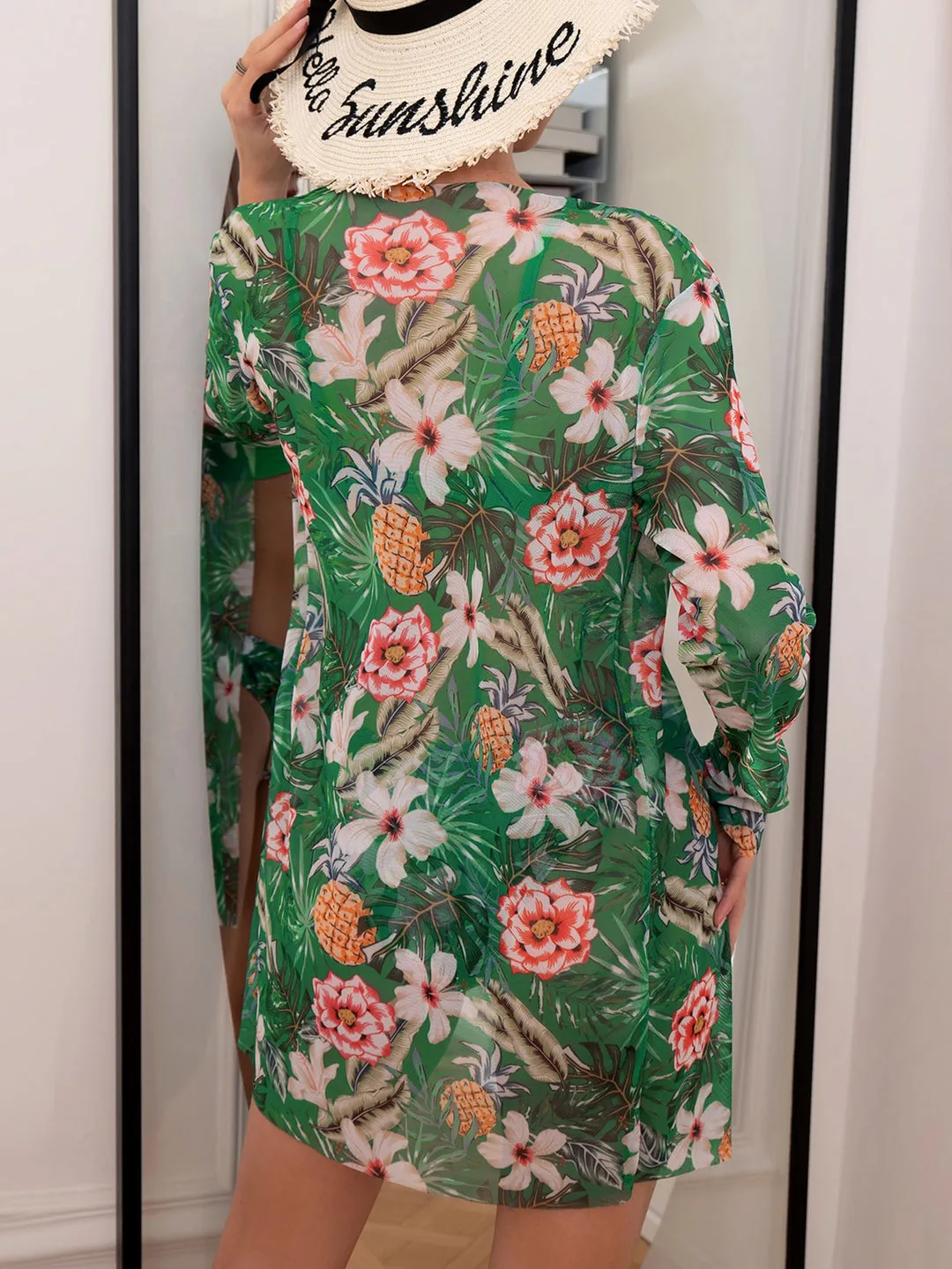 Biquíni Floral + Kimono - Imagem 10