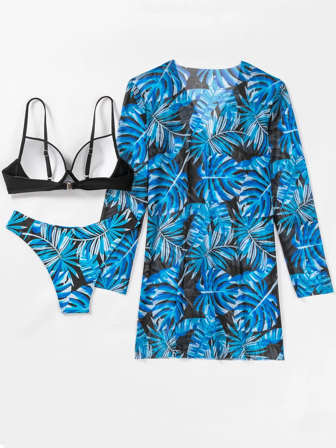 Biquíni Floral + Kimono - Imagem 16