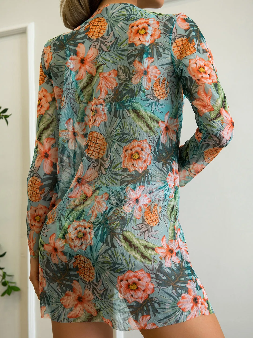 Biquíni Floral + Kimono - Imagem 62